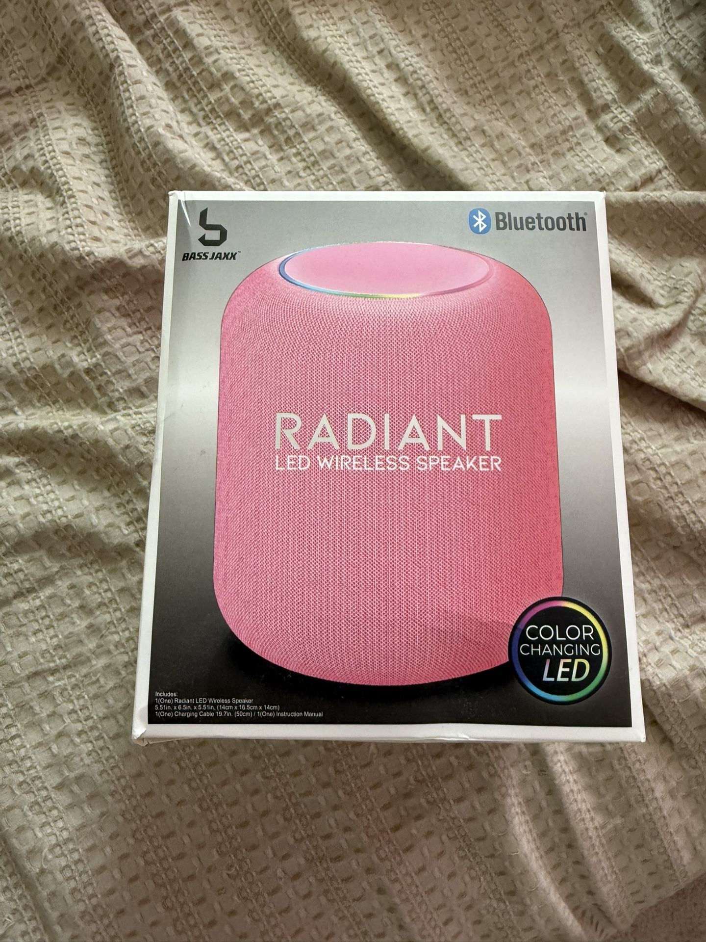 Light Up Bluetooth Speaker