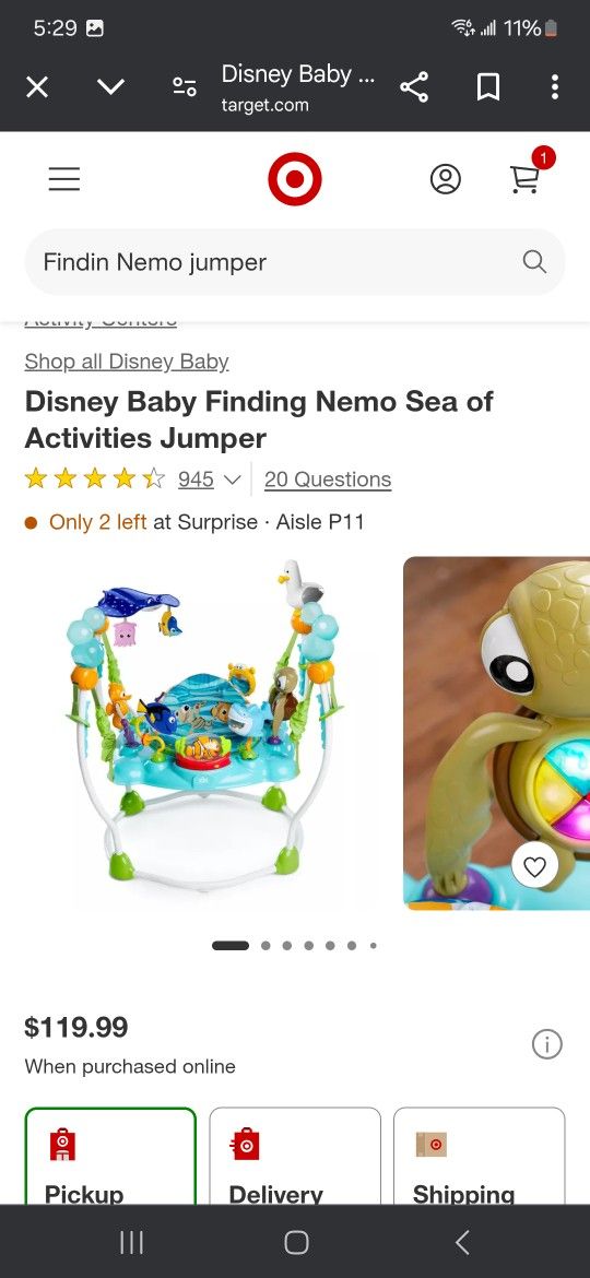 Finding Nemo Jumper