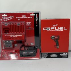 Milwaukee M18 FUEL GEN-2 18V Lithium-lon Brushless Cordless Mid Torque 1/2 in. Impact Wrench F Ring