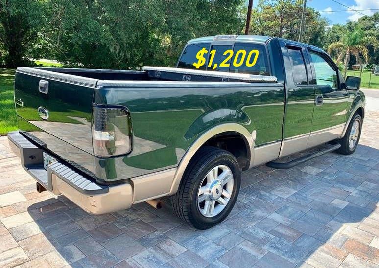 🎁$1,2OO URGENT i selling 2004 Ford F-150 Lariat 4dr truck Runs and drives great beautiful🎁