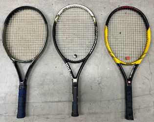 3 Nice Tennis Rackets