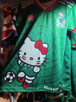 Mexico National Soccer Jersey with Mascot Graphic