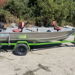 16 Foot Gregor Welded Boat 