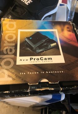 Old school Polaroid camera