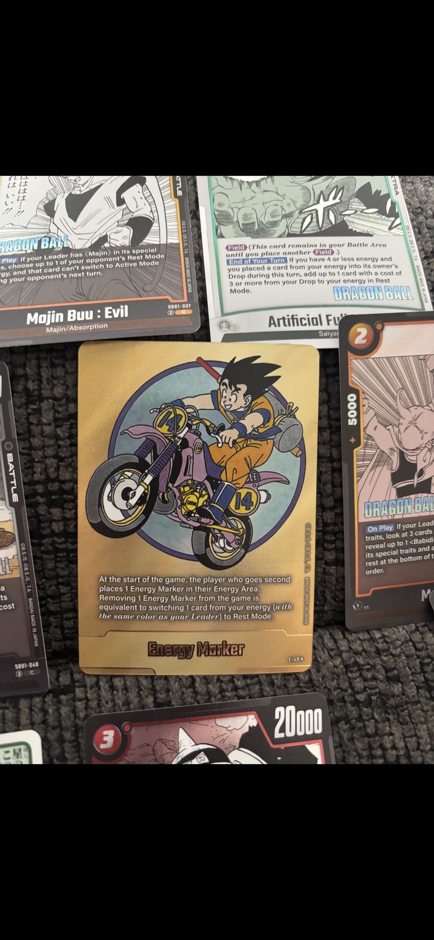 Platnium Golf DBZ Energy Marker Gold Edition E-49*
