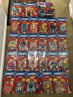 MOTU Origins Masters of the Universe Sealed 27 Figure Lot