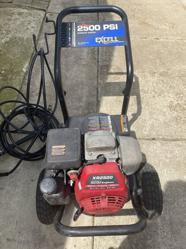 Excell XR2500 power washer 2500psi honda for Sale in Oak Lawn, IL OfferUp
