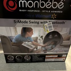 Brand New Baby Swing With 5 Modes And Bluetooth 