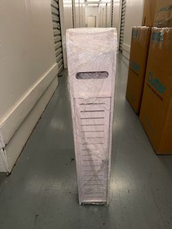 Slim Bathroom Storage Cabinet – Toilet Paper & Tissue Holder