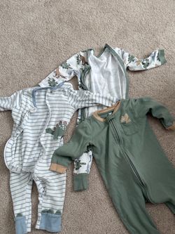 Baby Dinosaur Sleeper Onesies Bundle