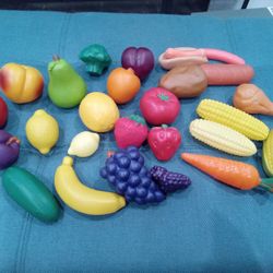 Plastic Pretend Food