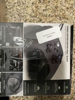 Xbox Wired Controller New Open Box 