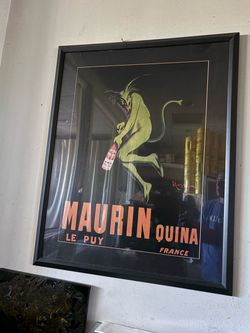 Maurin Quina Framed Vintage Advertisement Poster