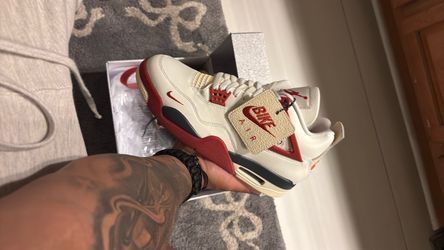 Brand new Nigel Jordan 4 “ brick after brick”
