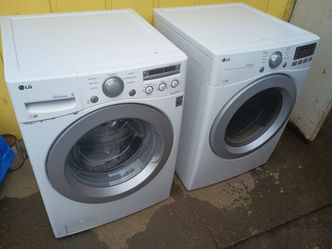 LG Front Loading Washer And Dryer