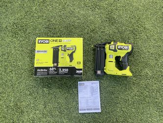 Ryobi 18v Brad Nailer Brushless 18ga High Performance Model P322 (Tool Only)