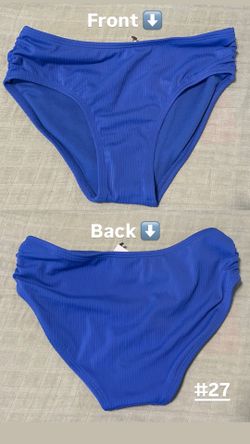 Girls Blue Swimwear Bottom M(8)
