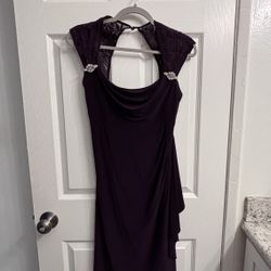 Purple/eggplant Cocktail Dress 