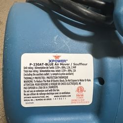 XPOWER P-230AT Air Mover 