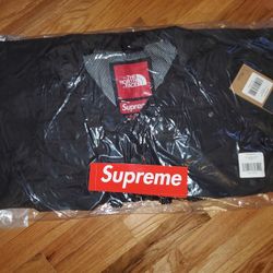 Men's Large Supreme The North Face Cargo Jacket Black SS20