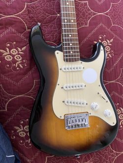 Fender squier strat electric guitar