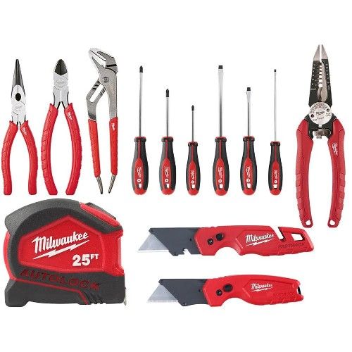 Milwaukee And Dewalt Hand Tools Brand New