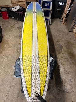 9’6” longboard Surf Board