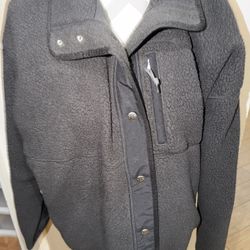 Ladies The North Face Fleece Snap Jacket 3 XL NWT 
