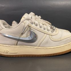 Nike Travis Scott Air Force 1 Af1 Sail Size 8