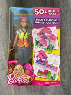 2016 NRFB Mattel Barbie Career Series Builder Barbie Model-12215