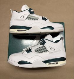 Nike Air Jordan 4 Retro Oxidized Green Mens Basketball Shoes size 13 Rare!