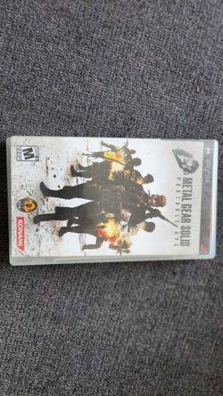 Playstation metal gear solid