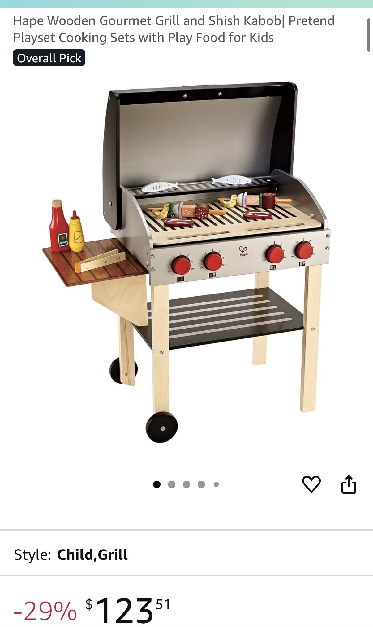 Hape Wooden Grill