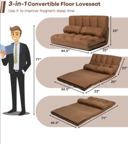 Costway foldable couch