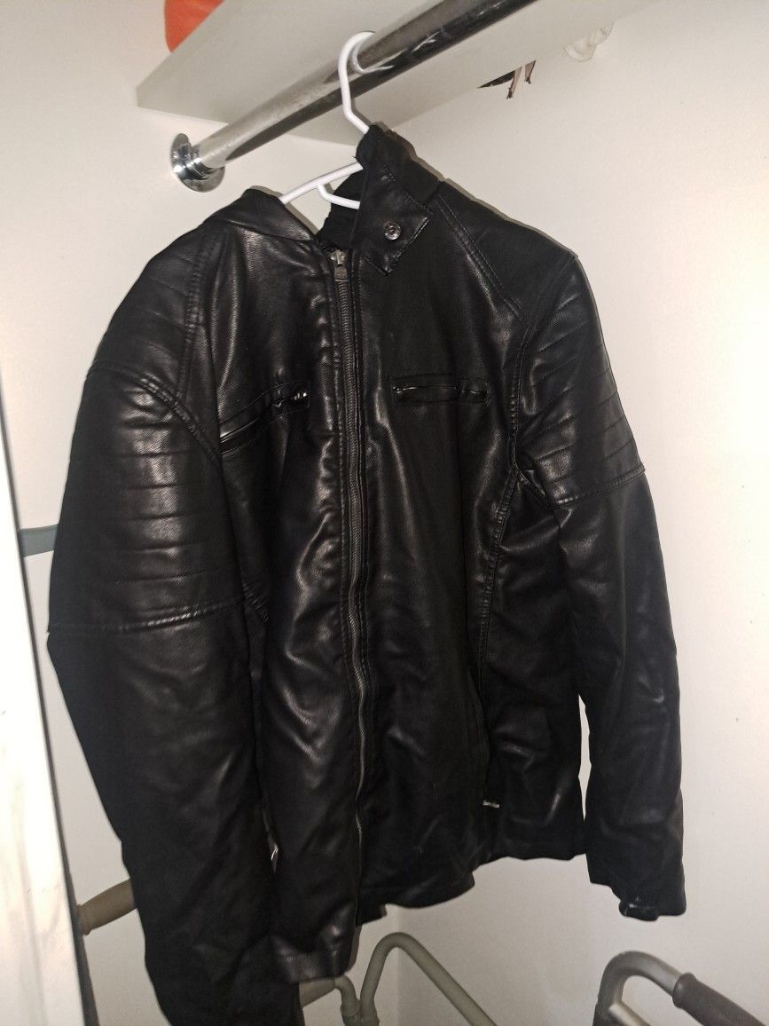 X-RAY Black Winter Jacket, Medium