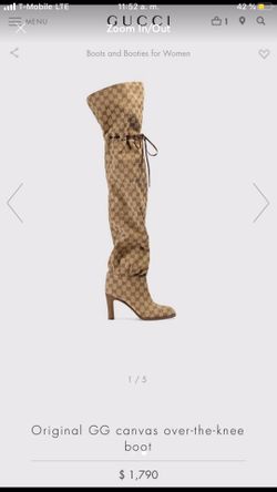 Gucci boots 7