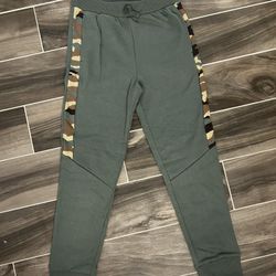 Green Camo Jogger Pants for Boys - Size L/G 10/12 - BRAND NEW NEVER WORN