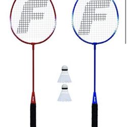New Franklin Sports Badminton Racket + Birdie set