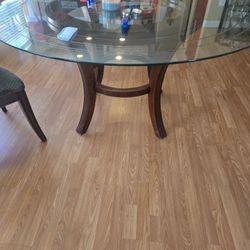 Glass Table Set