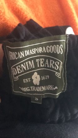 Denim tear pants