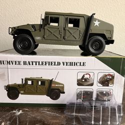 1/18 Scale Model Car Metal Diecast Military Armored Vehicle Battlefield Tr