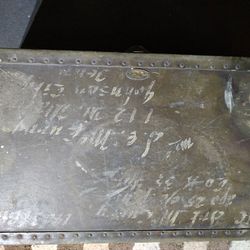 WWll Military Trunk