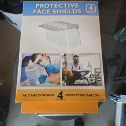 4 Pack Face Shields