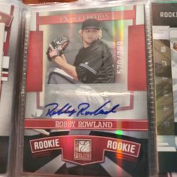 Autograph Baseball Rookie Baseball Cards Lot 2010 Panini Donruss Elite Extra Edition 