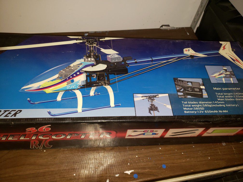 R/c Helicopter (Not Small Toy)