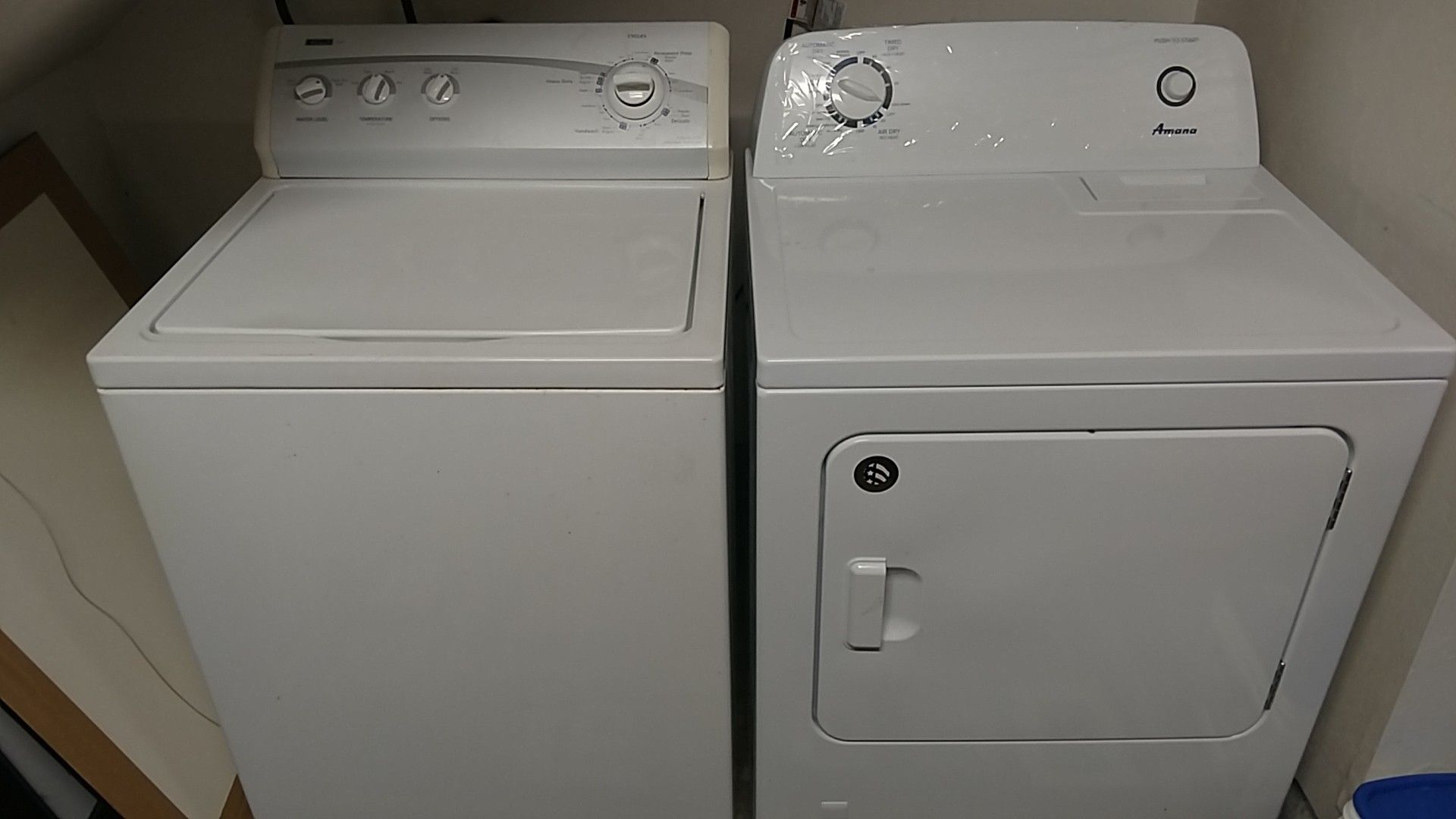 Kenmore washer/Amana dryer