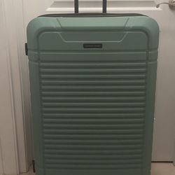 Large Sharper Image Suitcase (Never Used)