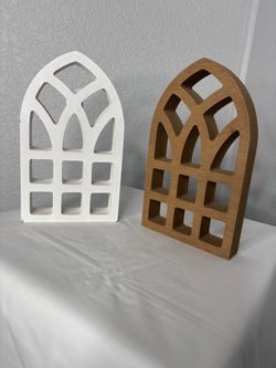 Moroccan-Style Wood Decor – Stunning Pair!