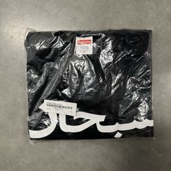 Supreme Arabic Logo Long-Sleeve T-Shirt 'Black'