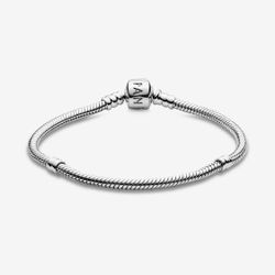 Pandora Moments Barrel Clasp Snake Chain Bracelet
Sterling silver
